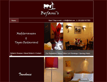 Tablet Screenshot of befani.com